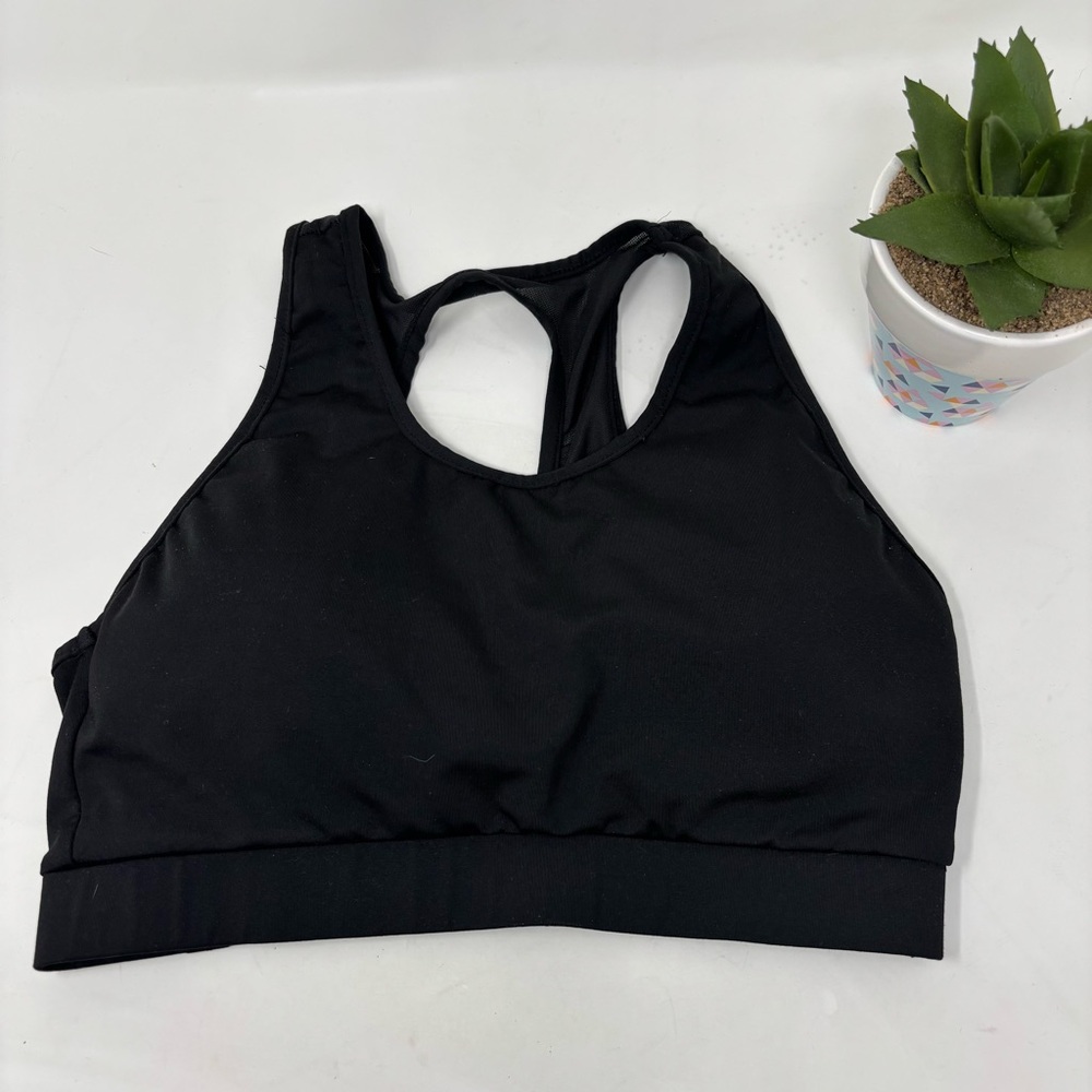Black Sports Bra